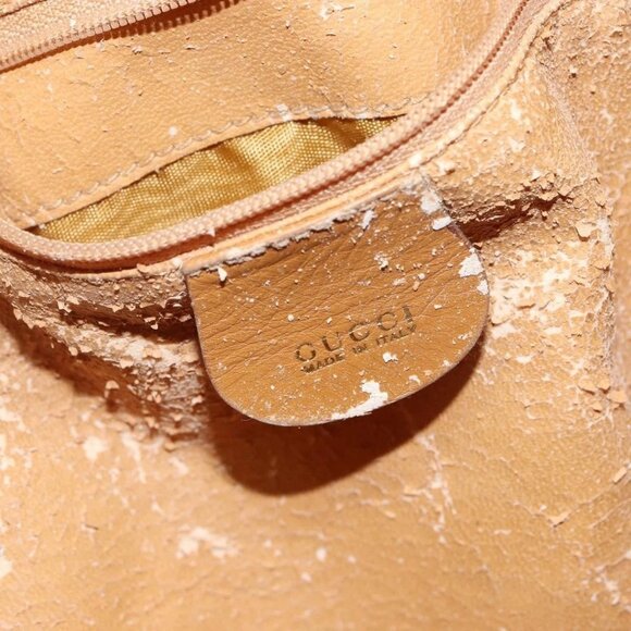 GUCCI GG Canvas Shoulder Bag Beige Gold 001 854 1627 Auth ep10612 - Picture 10 of 16